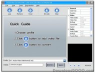 Amond iPod/PSP/3GP/MP4/Zune/AppleTV/iPhone Converter screenshot